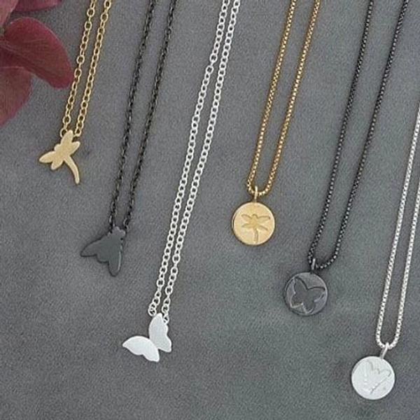 Butterfly Neck Silver -CU Jewellery - Snabb frakt & paketinslagning - Nordicspectra.se