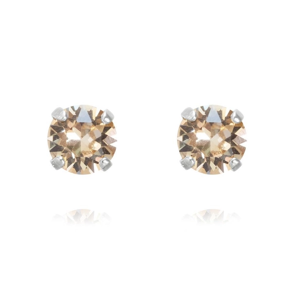 Classic Stud Earrings Rhodium Silk - Caroline Svedbom - Nopea toimitus ja lahjapakkaus - Nordic Spectra