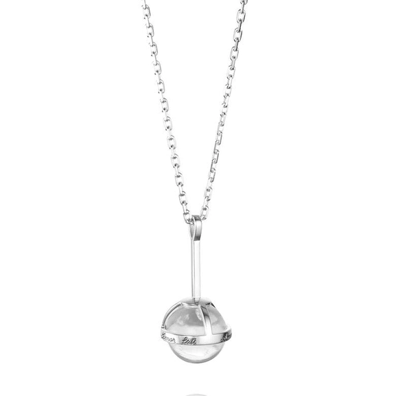 Amor Fati Globe Pendant - Crystal Quartz von Efva Attling, Schneller Versand - Nordicspectra.de