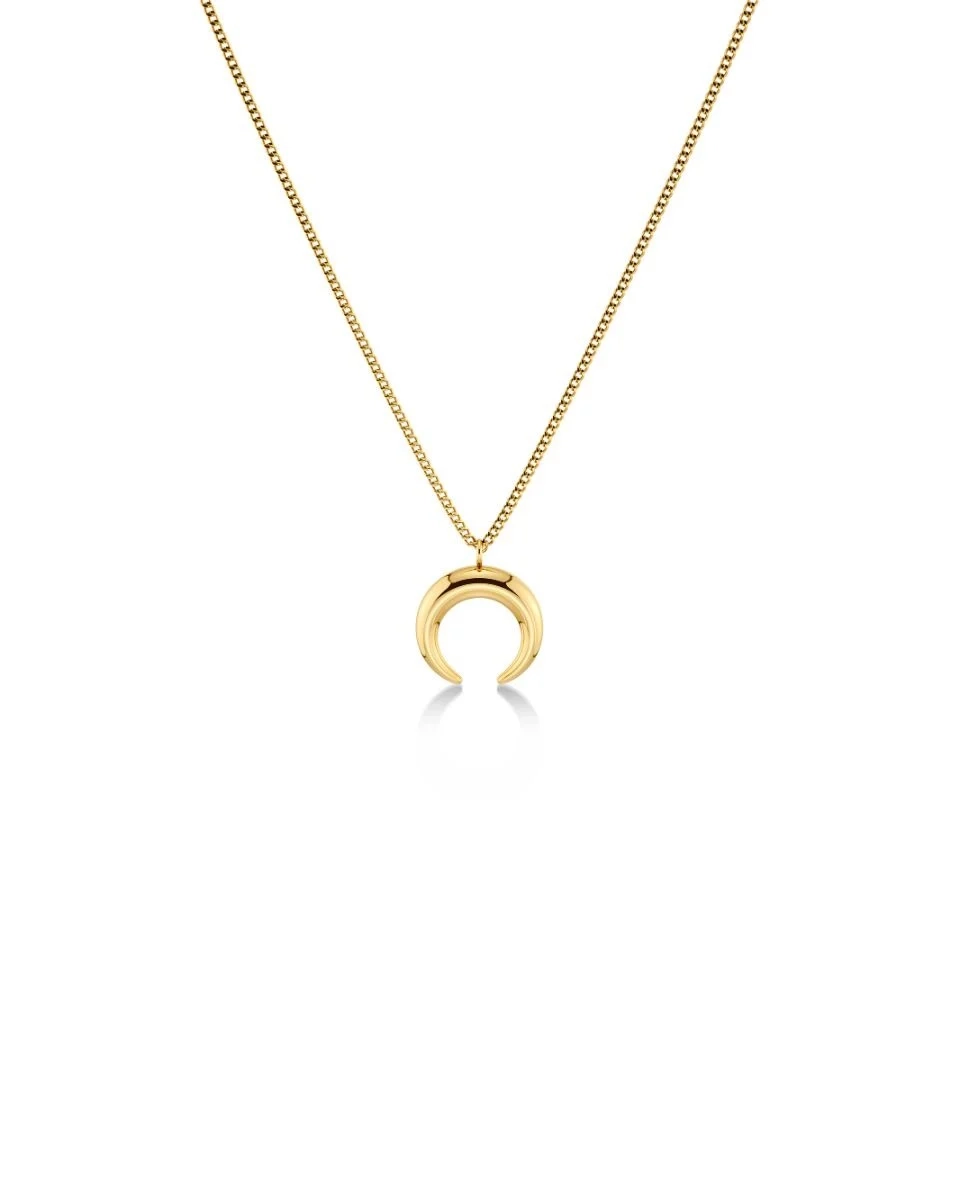 Edblad - Wishbone Necklace S Gold