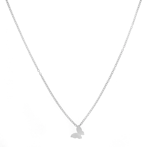 Butterfly Neck Silver -CU Jewellery - Snabb frakt & paketinslagning - Nordicspectra.se