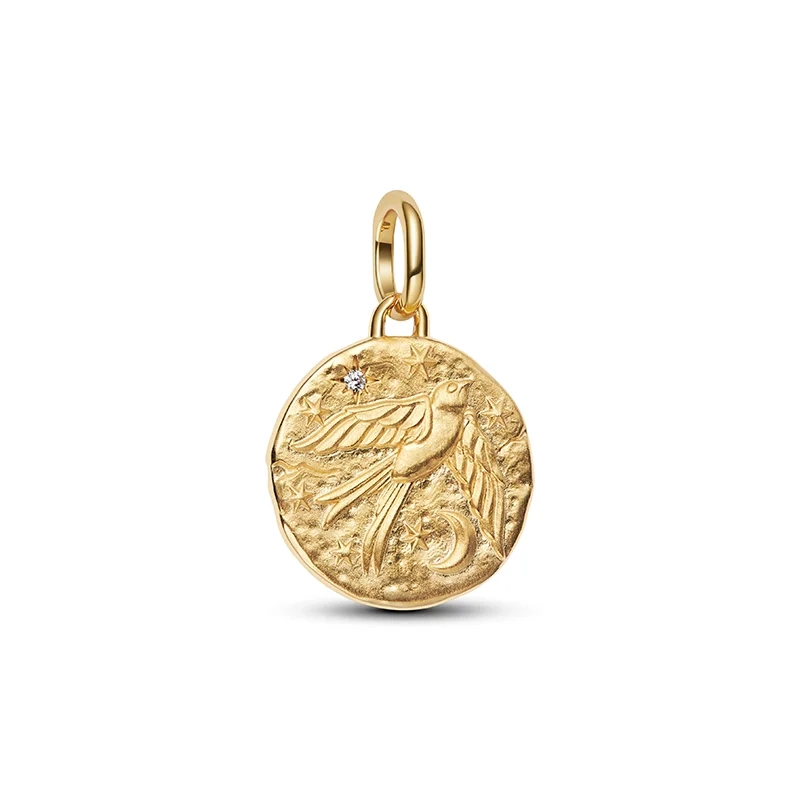 Medaljong Svala Berlock Guld