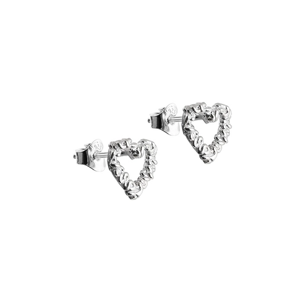 Heart Earrings Silver - Emma Israelsson - Snabb frakt & paketinslagning - Nordicspectra.se