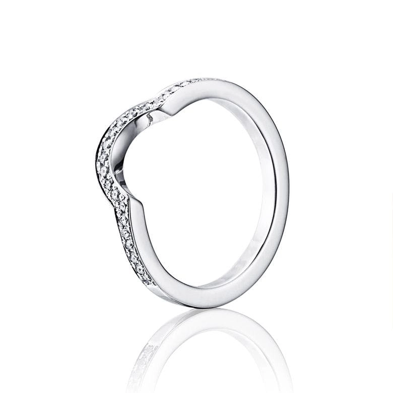 Efva Attling - You & Me Too Ring White Gold