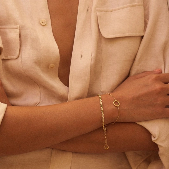 Rope Bracelet Gold - Edblad - Snabb frakt & paketinslagning - Nordicspectra.se
