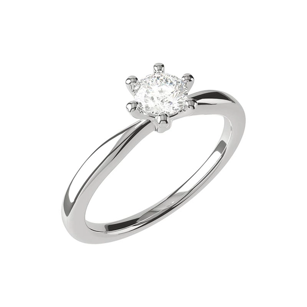 North 030 White Gold - Wedding & engagement rings - Schalins - Scandinavian design - Nordic Spectra