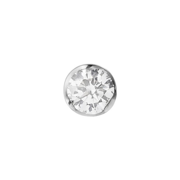 Georg Jensen Signature Diamonds Stiftörhänge 0.20 ct Vitguld - Georg Jensen - Designsmycken med snabba & trygga leveranser - Nordic Spectra