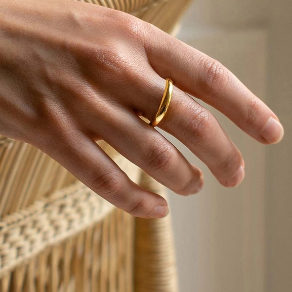 Les Amis Ring Gold - Drakenberg Sjölin Ringar - Snabb frakt & paketinslagning - Nordicspectra.se