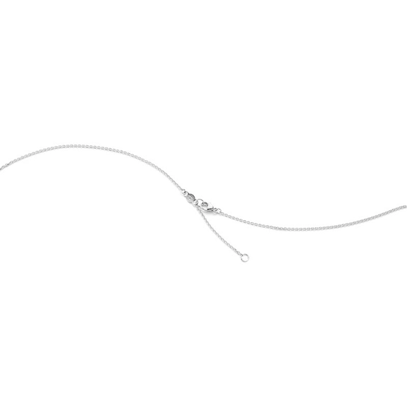 Fusion Kette Weißes Gold Mit 0.22 ct  Diamanten  von Georg Jensen, Schneller Versand - Nordicspectra.de