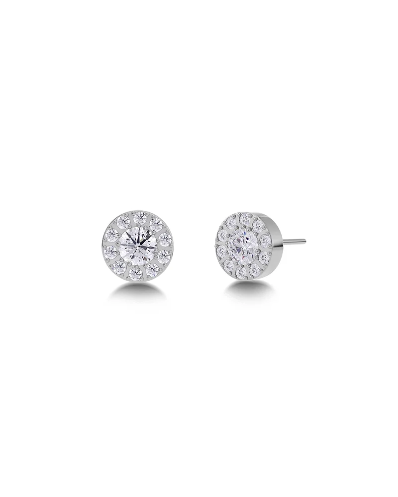Thassos Studs Mini Silver