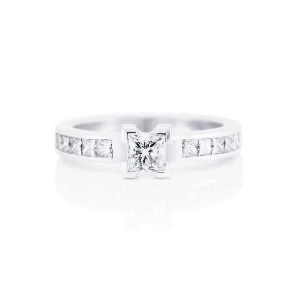 Rock Star Ring White Gold - Efva Attling ringar - Snabb frakt & paketinslagning - Nordicspectra.se