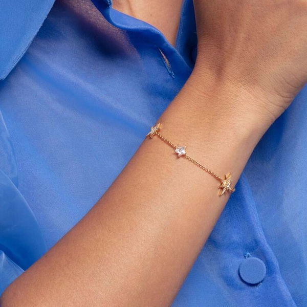 Armband Royalty Stjärna Guld - Thomas Sabo armband - Snabb frakt & paketinslagning - Nordicspectra.se