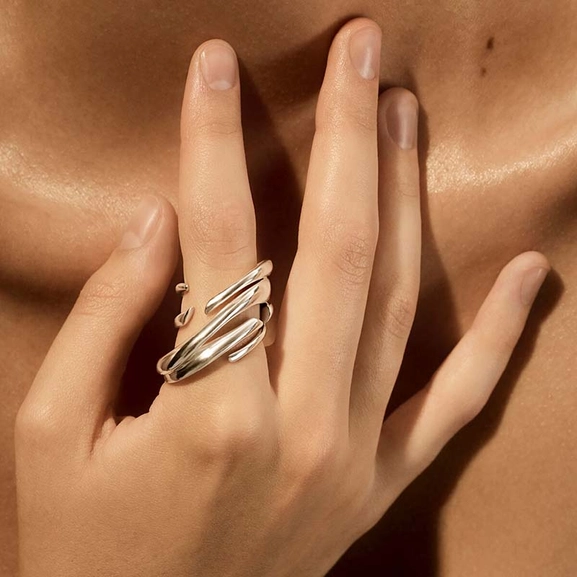 Arc Ring - Georg Jensen - Suuri valikoima & ilmainen lahjapaketointi - Nordicspectra.fi