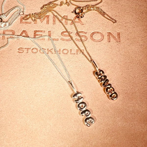 Hope Bubble Necklace SIlver - Emma Israelsson - 1-2 dagars leverans &  gratis paketinslagning
