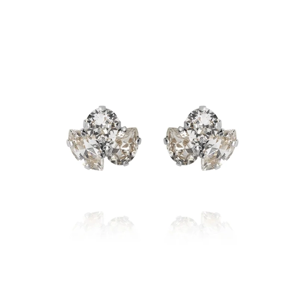 Ana Earrings Rhodium Crystal - Caroline Svedbom - Nopea toimitus ja lahjapakkaus - Nordic Spectra
