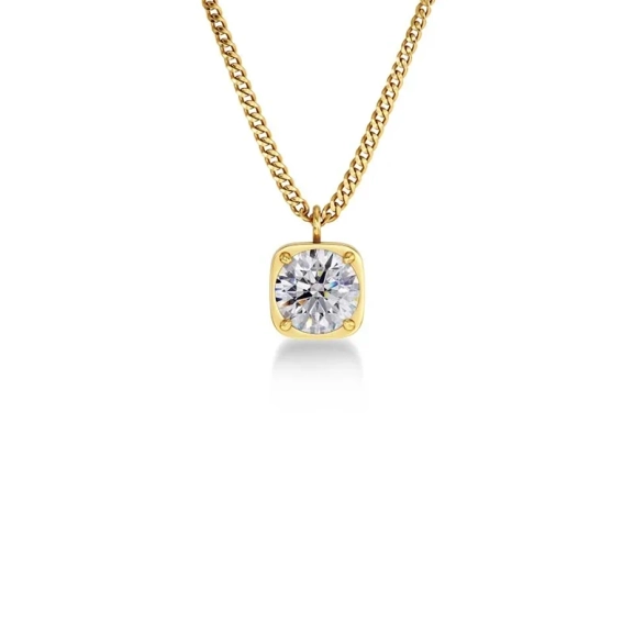 Guldfärgat Edblad Gemma-halsband med en elegant