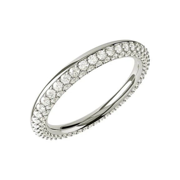 Aure 27 White Gold - Wedding & engagement rings - Schalins - Scandinavian design - Nordic Spectra