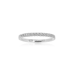 Ellera Ring i silver med gnistrande Cubic Zirconia från Sif Jakobs