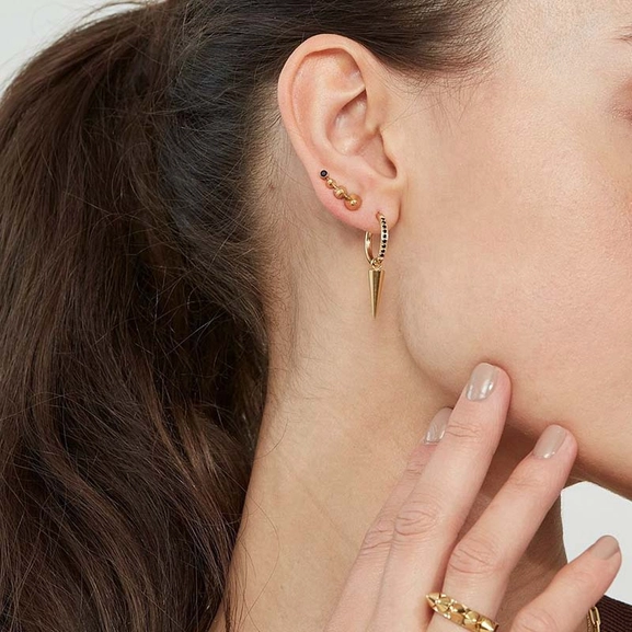 Peak Studs Sparkle Black Gold - Edblad - Snabb frakt & paketinslagning - Nordicspectra.se