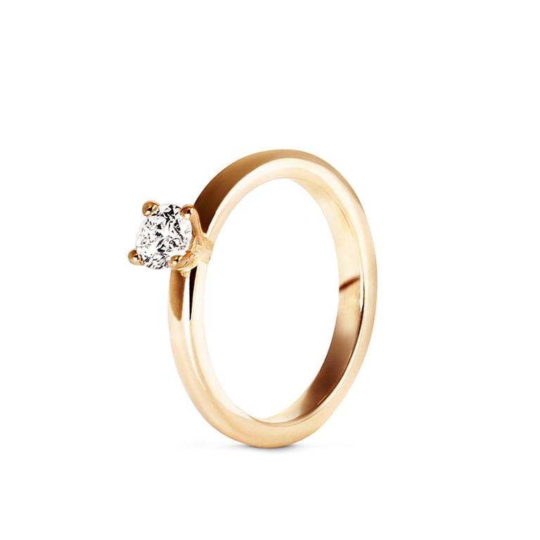 Stella Diamantsolitär 0,40 ct Guld