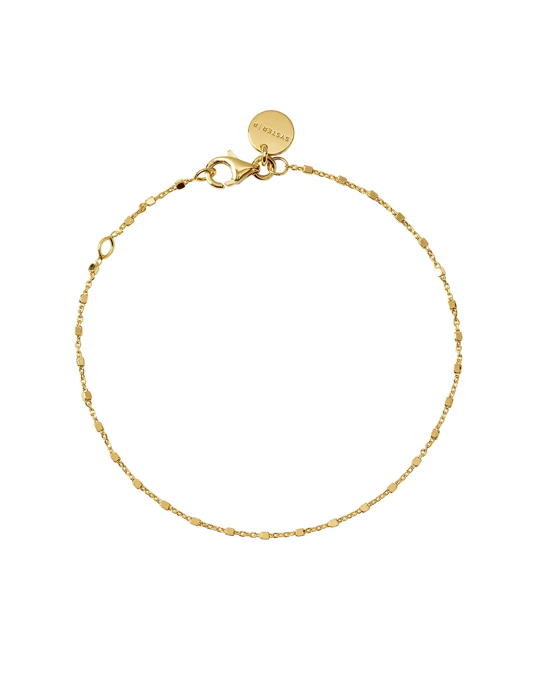 Sheer Station Bracelet Gold - Syster P - Snabb leverans & Gratis paketinslagning - Nordic Spectra