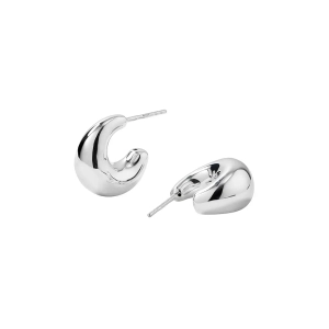 Bolded Little Sis Earrings Silver - Syster P - Snabb leverans & Gratis paketinslagning - Nordic Spectra