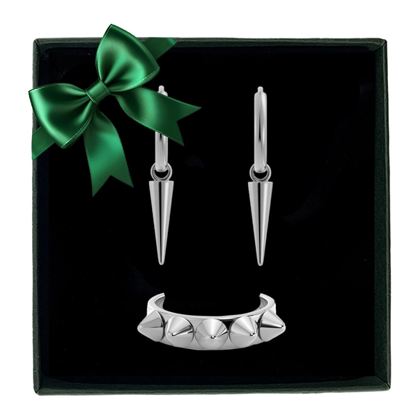 Presentset Single Peak Steel - Edblad - Snabb leverans - Gratis paketinslagning