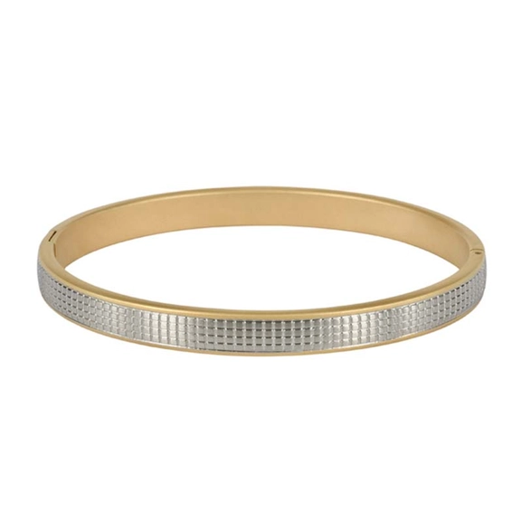 TEXAS Bangle Guld/Stål - AROCK - Snabb frakt & paketinslagning - Nordicspectra.se