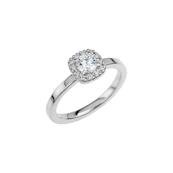 Love 04 White Gold - Wedding & engagement rings - Schalins - Scandinavian design - Nordic Spectra