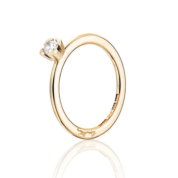 Love Bead Wedding Ring 0.19 ct Gold - Efva Attling ringar - Snabb frakt & paketinslagning - Nordicspectra.se
