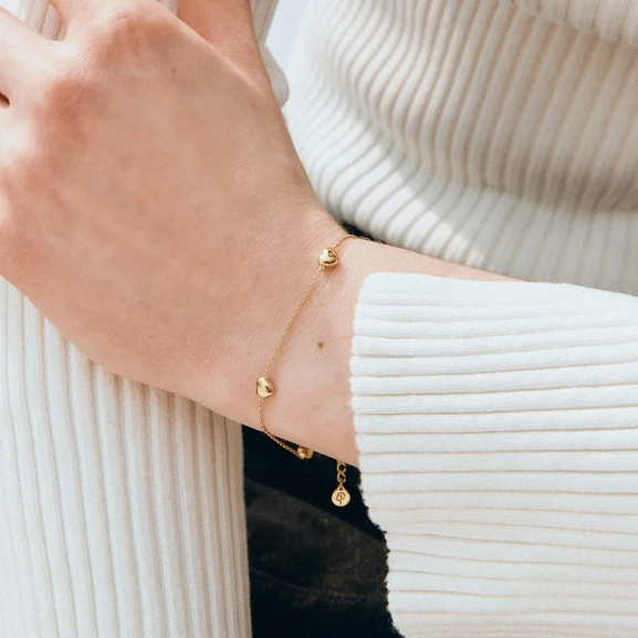 Barley Bracelet Multi Gold - Edblad - Snabba leveranser - Gratis paketinslagning