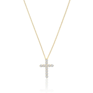 Belluno Croce Necklace Gold Sif Jakobsilta