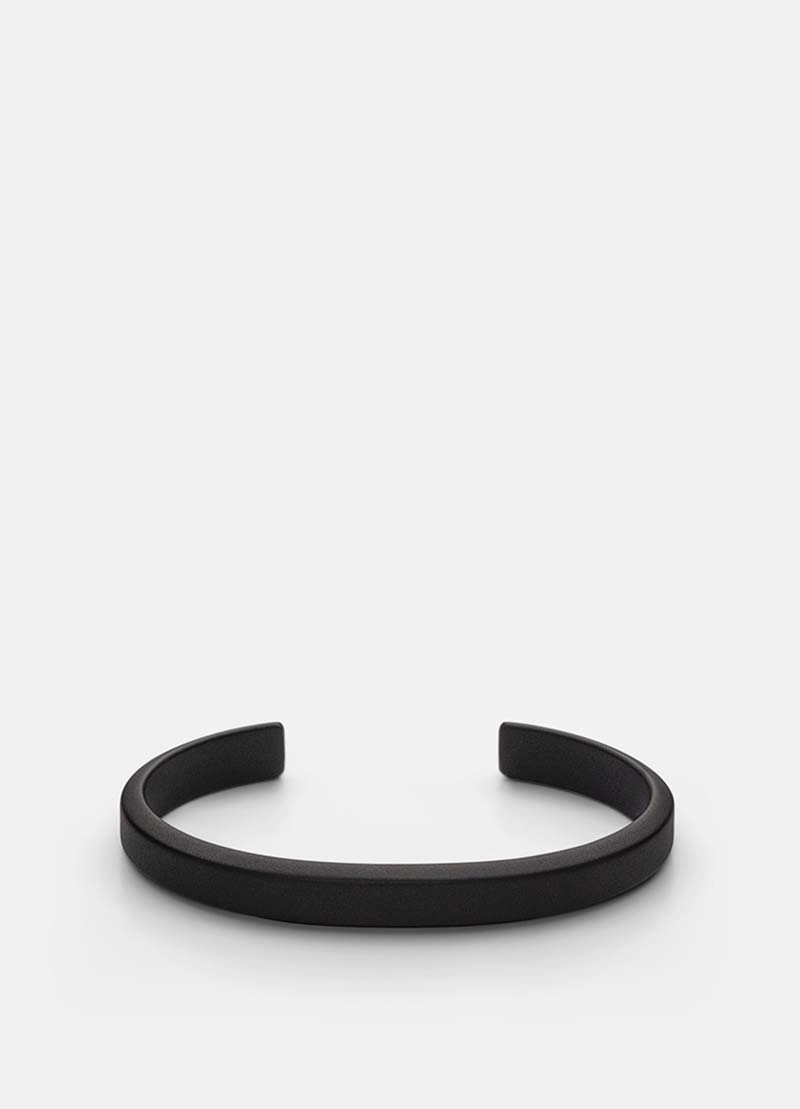 Icon Cuff - Titanium Black - Skultuna - Snabb frakt & paketinslagning - Nordicspectra.se