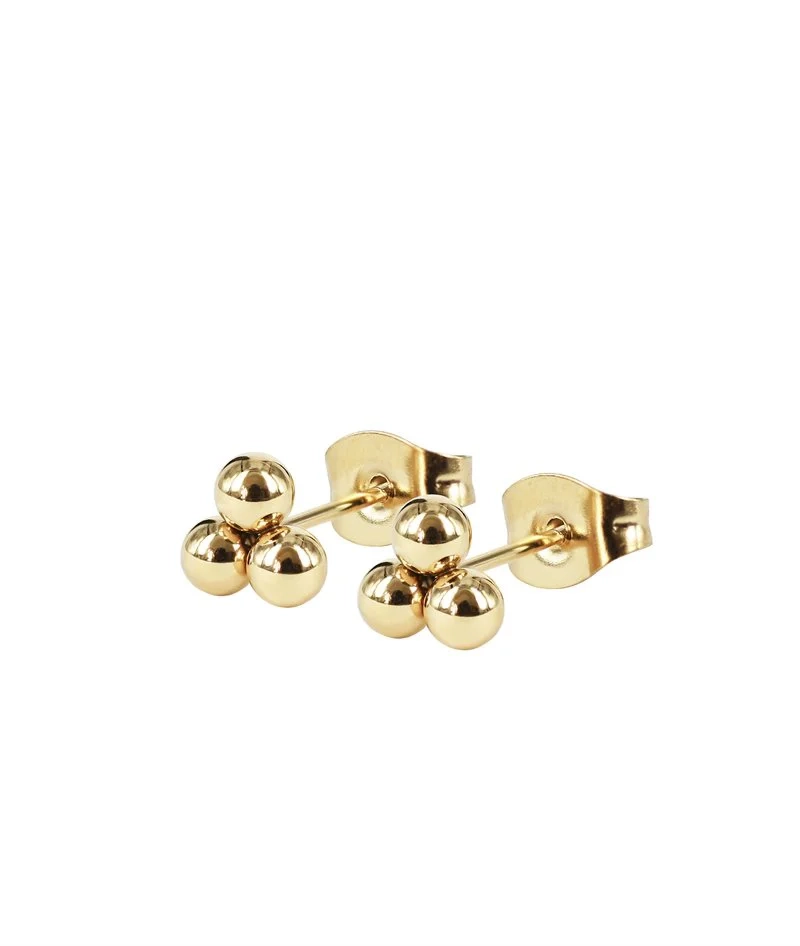 ANNIE Örhängen Dots Guld - Astrid & Agnes - Nordic Spectra