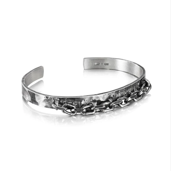 Chain Cuff Define Normal - Efva Attling armband - Snabb frakt & paketinslagning - Nordicspectra.se