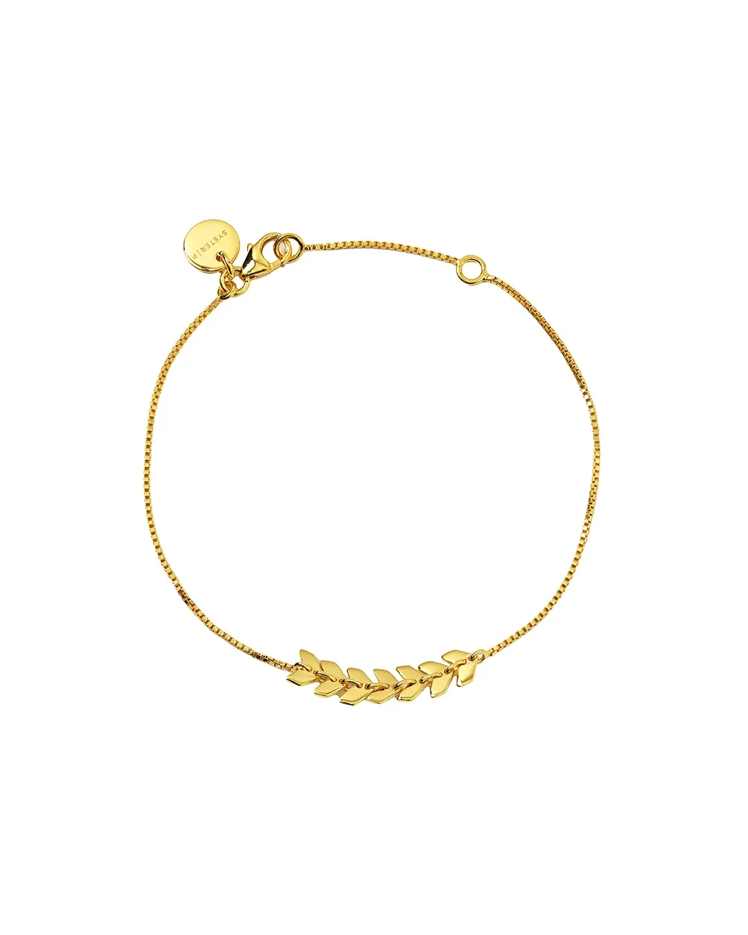 Layers Simone Bracelet Gold - Syster P - Snabb leverans & Gratis paketinslagning - Nordic Spectra
