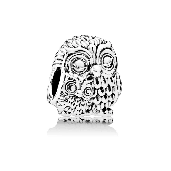 Mutter Eule und Baby Eule Charm von PANDORA, Schneller Versand - Nordicspectra.de