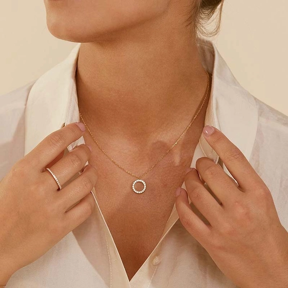 Glow Necklace Steel - Edblad - Snabb frakt & paketinslagning - Nordicspectra.se