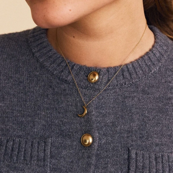 New Moon Necklace Gold - Edblad - Snabb leverans - Gratis paketinslagning
