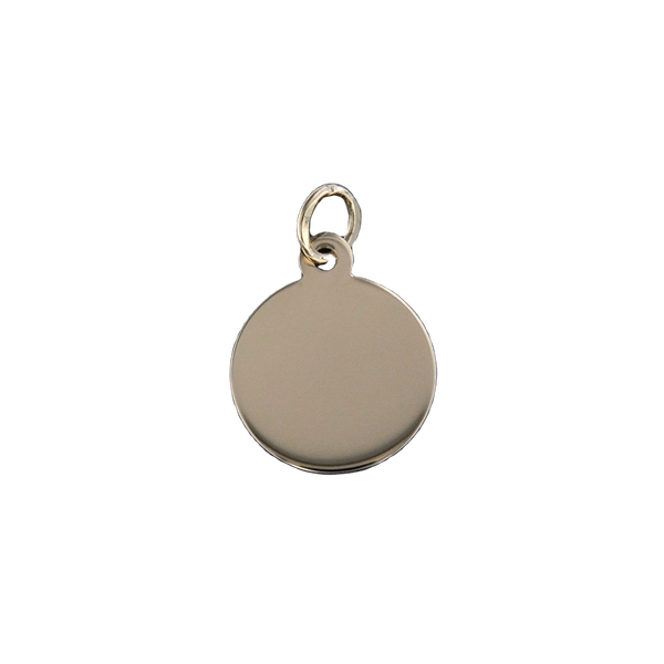 Gravyrsmycke med Gravyr Rondell 13 mm 18K Guld - Nordic Spectra - Personliga smycken - Nordic Spectra