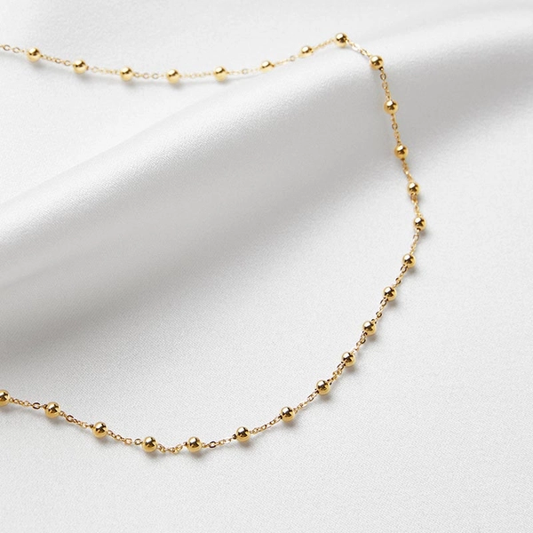 Flow - Gold Ketten von Sofia Wistam, Schneller Versand - Nordicspectra.de