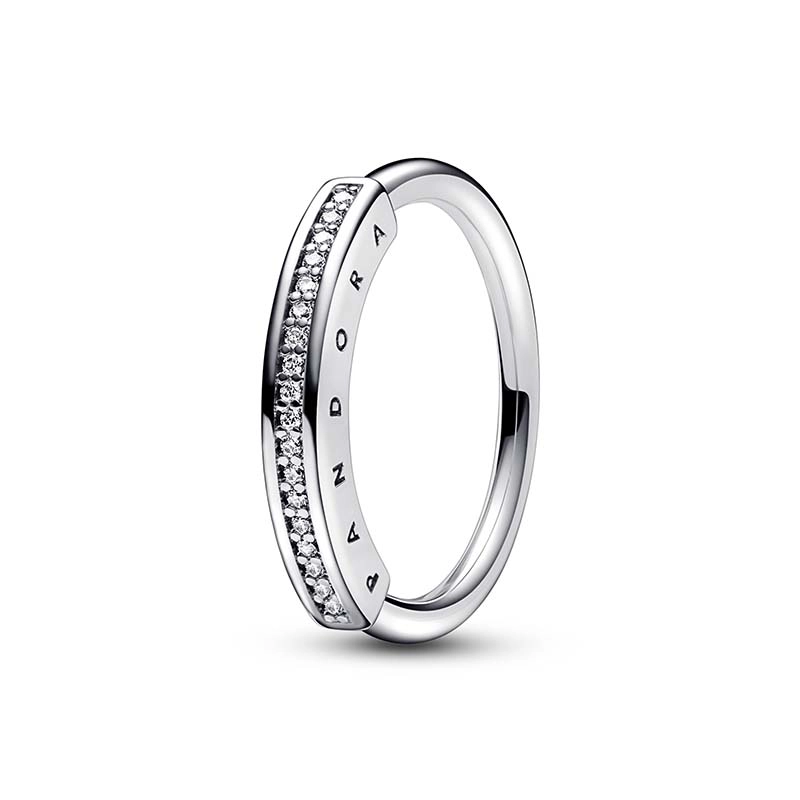 PANDORA - Pandora Signature I-D Pavé Ring