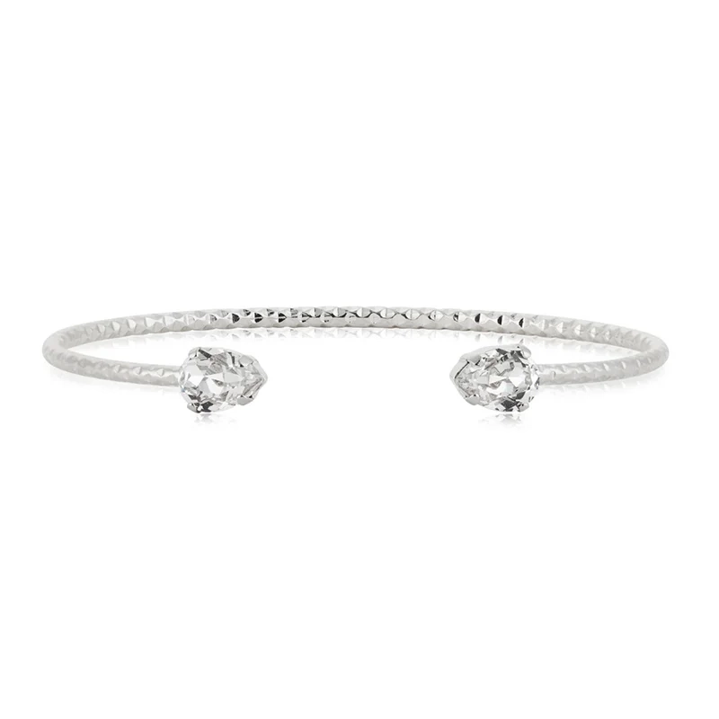 Caroline Svedbom - Amelia Bracelet Rhodium Crystal
