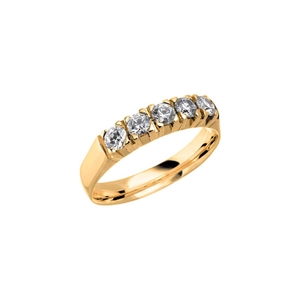 Rocky 0.50 Gold - Wedding & engagement rings - Schalins - Scandinavian design - Nordic Spectra