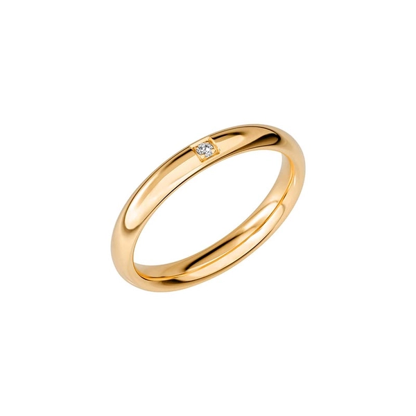 SR2045 Gold - Wedding & engagement rings - Schalins - Scandinavian design - Nordic Spectra