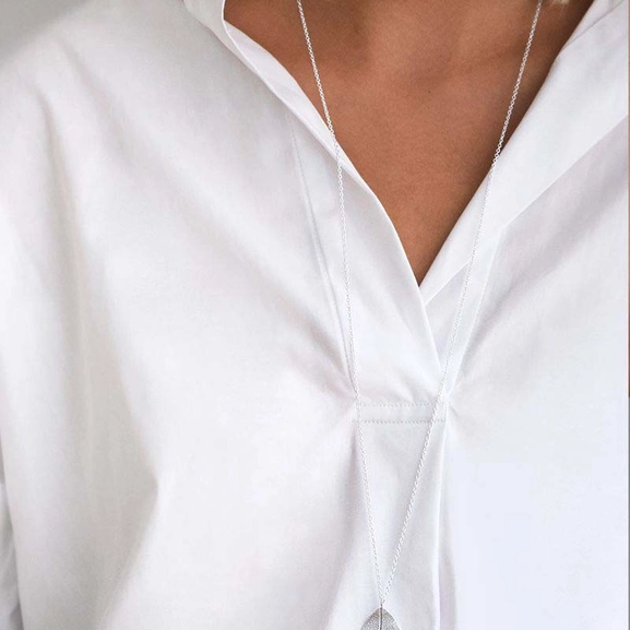 Leaf Single Necklace Long - Drakenberg Sjölin Halsband - Snabb frakt & paketinslagning - Nordicspectra.se
