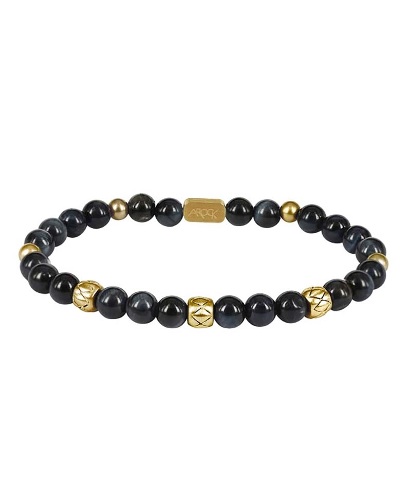 LEVI Armband Blå/Grå/Guld - AROCK - Snabb frakt & paketinslagning - Nordicspectra.se