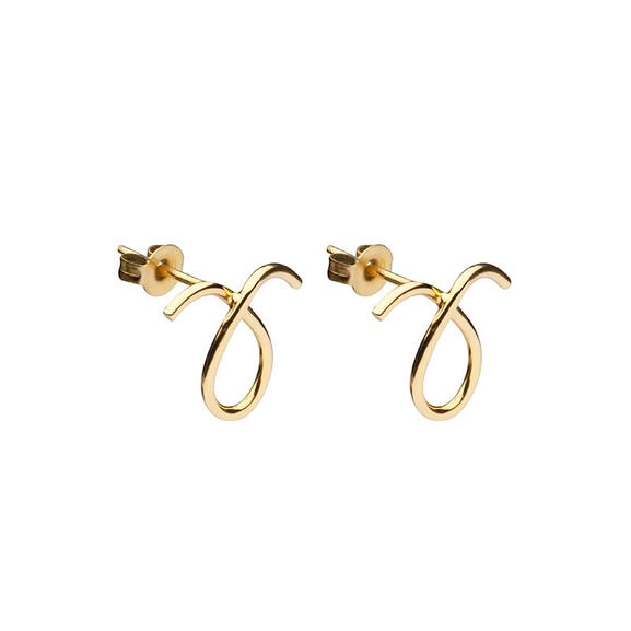Loop Small Ear Gold -CU Jewellery - Snabb frakt & paketinslagning - Nordicspectra.se