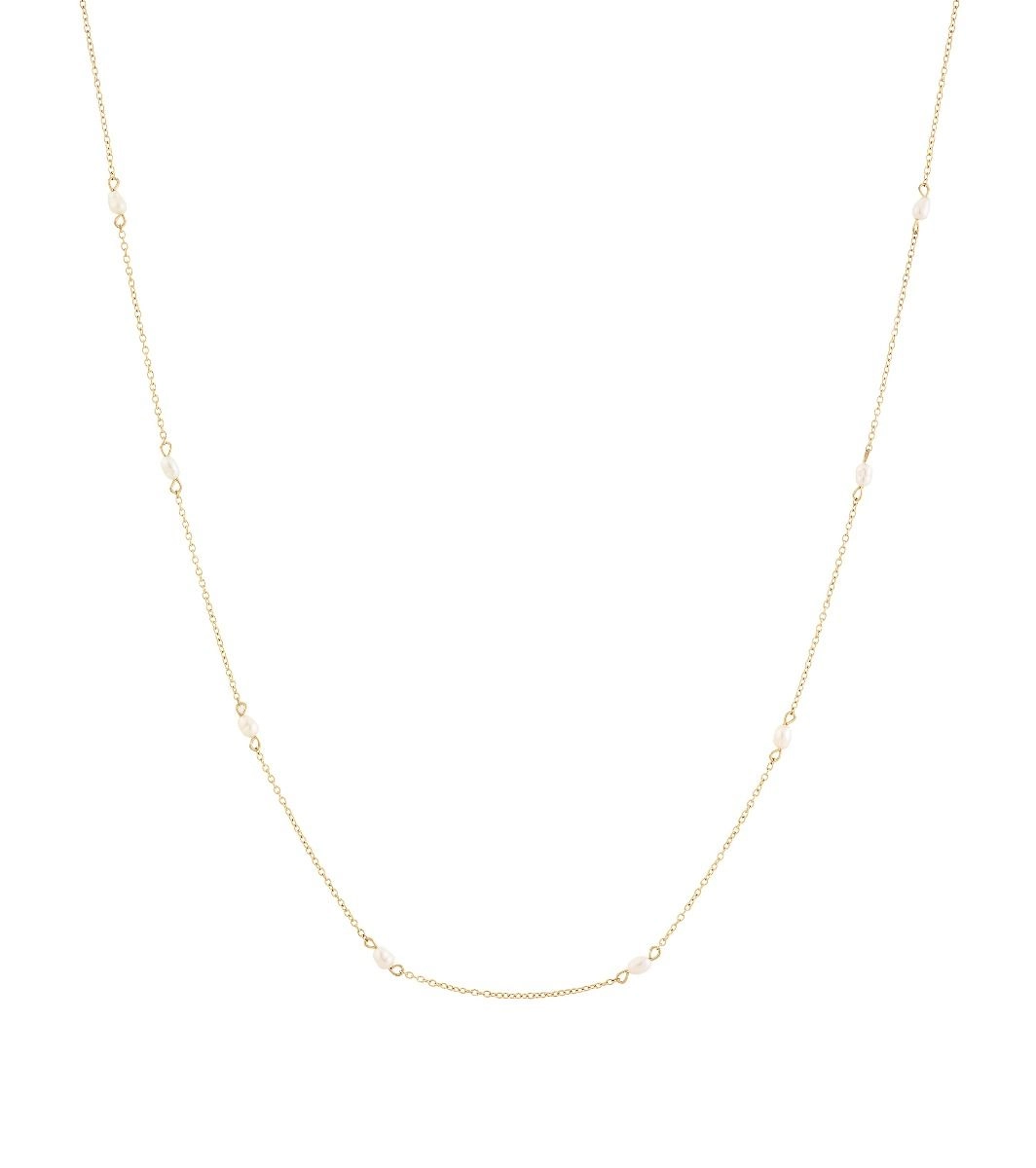 Perla Mini Necklace Multi White Gold - Edblad - Snabb frakt & paketinslagning - Nordicspectra.se