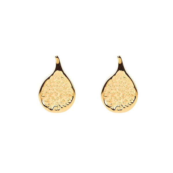 Fig Earrings Gold von Emma Israelsson, Schneller Versand - Nordicspectra.de